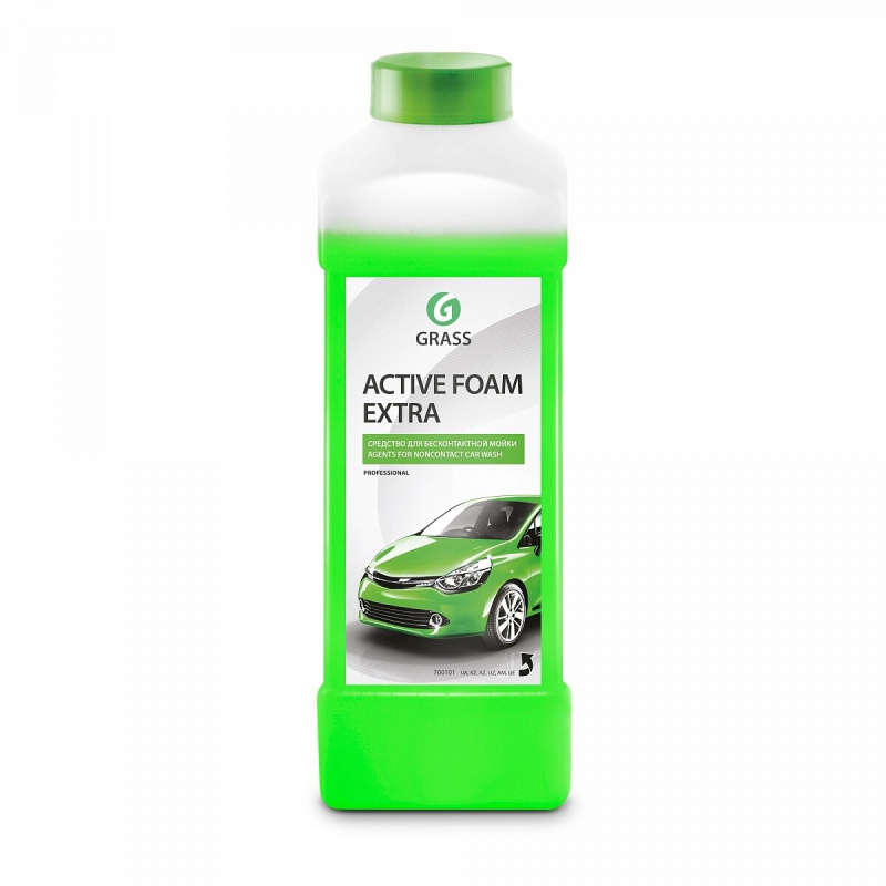 Специальное моющее средство по уходу за автомобилем "Active Foam Extra" (канистра 1 л)