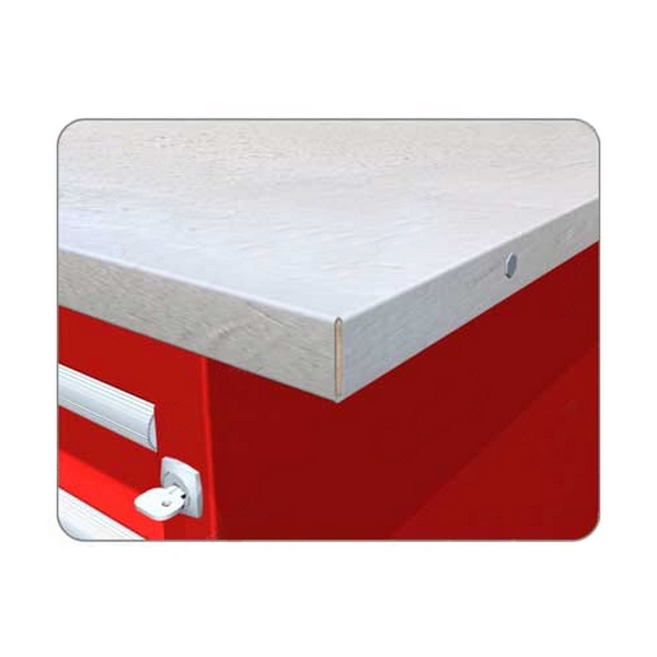 Оцинкованная столешница для верстака однотумбового "CLASSIC" 1390х686х26,4мм  01.314G