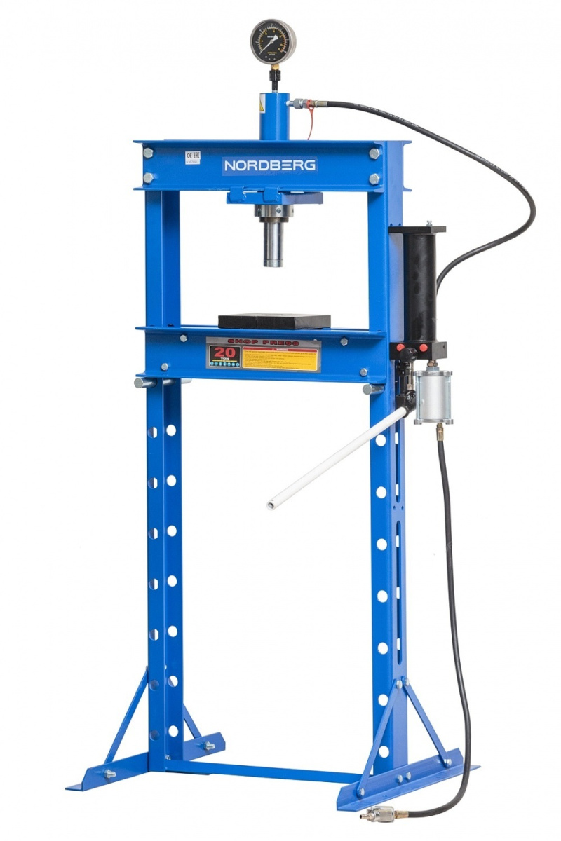 Пресс пневмогидравлический, усилие 20 тонн NORDBERG ECO N3620AL