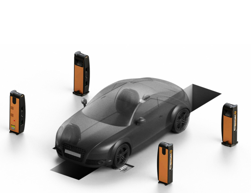 Стенд развал-схождения Техно Вектор 8 SMARTLIGHT P 8214