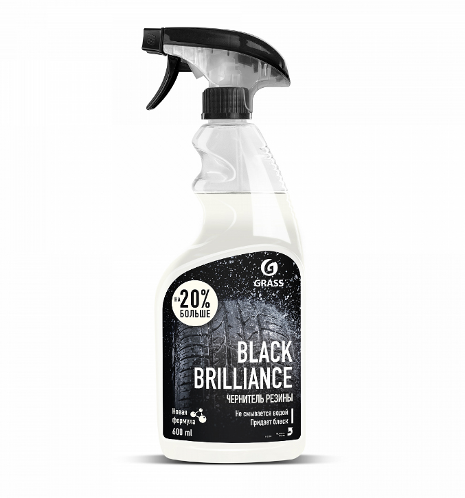 Полирующее средство "Black brilliance"  (флакон 600 мл)