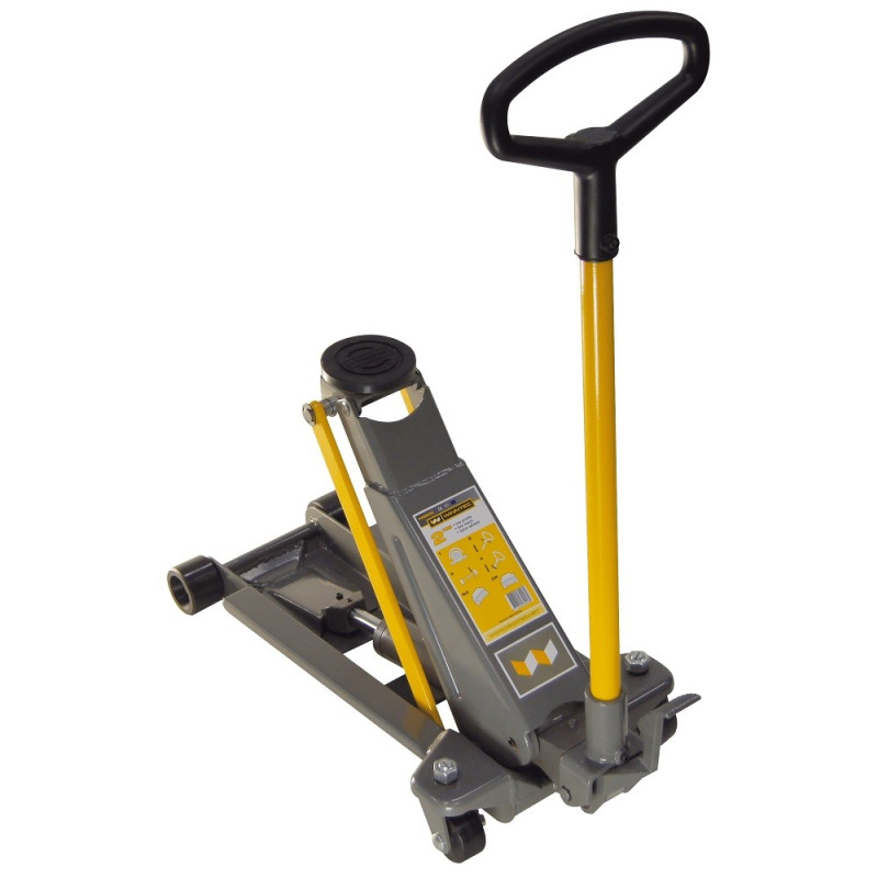 Домкрат подкатной с педалью быстрого подъёма Winntec 2 т  Y 420210