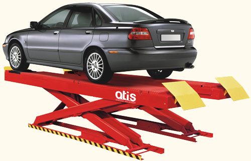 Подъемник ножничный электрогидравлический г/п 4 т ATIS X400A