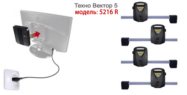 Стенд развал-схождения Техно Вектор "Замкнутый контур"  5216 R