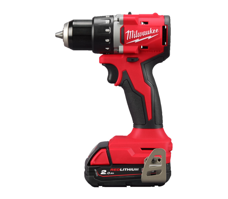 АККУМУЛЯТОРНАЯ КОМПАКТНАЯ ДРЕЛЬ-ШУРУПОВЕРТ M18 BLDDRC-202C MILWAUKEE 4933492833