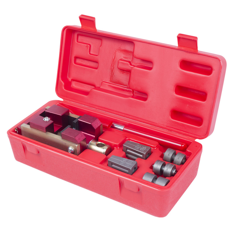 МАСТАК Приспособление для развальцовки тормозных трубок, 4,75, 6 мм, кейс, 7 предметов 102-10046C