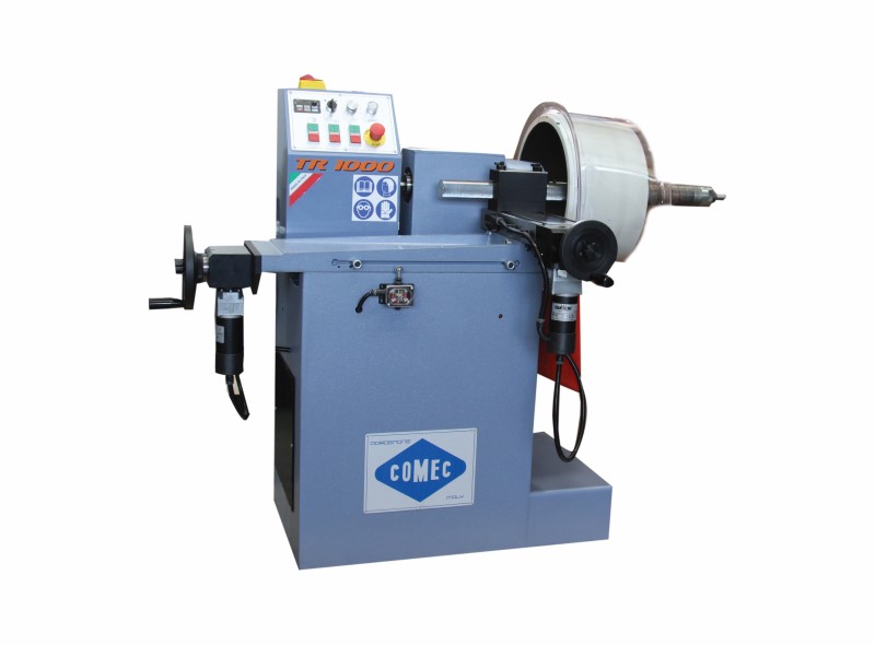 Станок для проточки тормозных дисков и барабанов со снятием Comec TR1000.TB