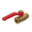 Краник шаровой Pegas SP017 латунный резьба внутренняя наружная 1/4" FXM