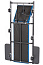 Лежак подкатной с подъемным подголовником и магнитными лотками NORDBERG N30C6
