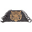 KING TONY Набор комбинированных ключей TIGER TOTEM, 6-19 мм, 9 предметов P12D09MRS11