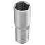 TOLSEN Головка торцевая глубокая шестигранная 1/2", 13 мм