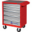 МАСТАК Тележка инструментальная серии «ОПТИМА», 6 полок, красная 521-06581MR
